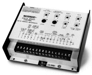 WOODWARD 2301A Speed Control 4–20 mA   1–5 Vdc Speed Set